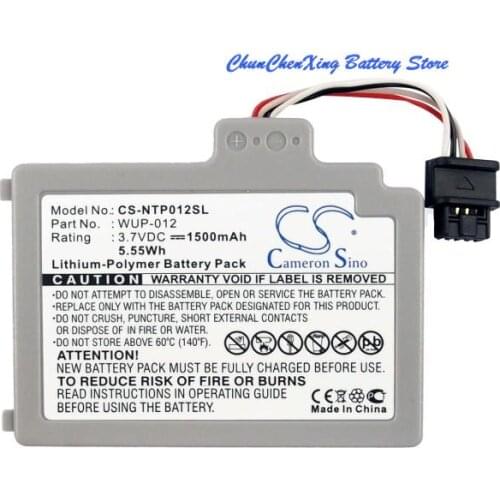 Cameron Sino 1500mAh Battery WUP-012 for Nintendo Wii U, Wii U GamePad, WUP-010