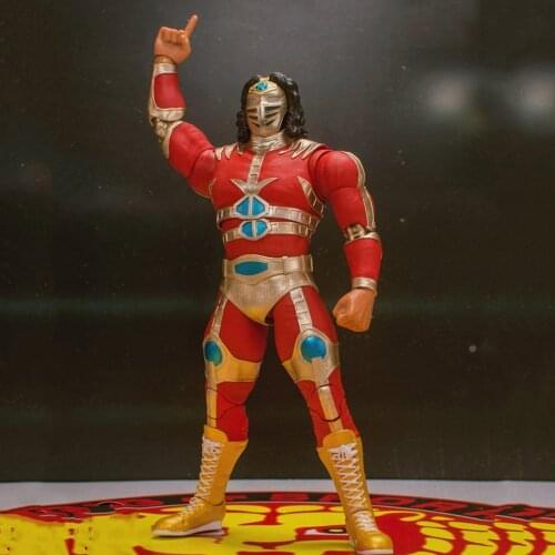 Storm toys NJJL02 1/12 Japanese Professional Wrestler Beast God Thunder Lycra 6inch Action Figure Full Set for Collection
