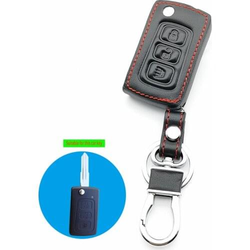Special offer Genuine Leather Car Key Fob Cover for GREAT WALL HAVAL HOVER H3 HAVAL H5 Case Key Wallet Chain protect shell