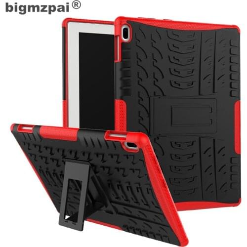 Newest Case for Lenovo Tab 4 10 TB-X304L/N/F Hybrid Heavy Duty Stand Case Rugged Silicon PC Rubber Armor Hard Shell Knock Cover