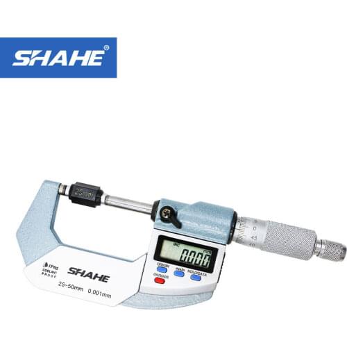 IP 65 digital micrometer 0.001 mm digital caliper vernier gauge micrometer 25-50 mm digital outside Micrometer