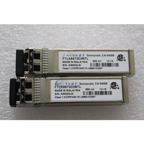 For Finisar 10G SFP+ multimode dual fiber optical fiber FTLX8573D3BTL switch module Gigabit