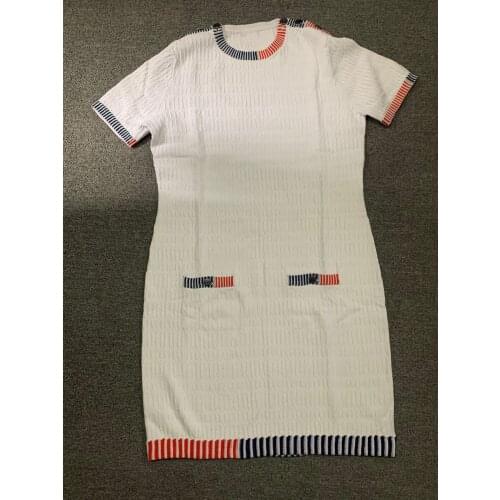 ENLAISHINA Fashionable Knitted Dresses