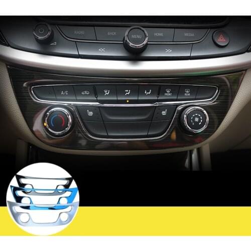 Lsrtw2017 for Opel Astra K Car Central Control Air Conditioning Switch Trims Decorative Interior Accessories 2017 2018 2019 2020