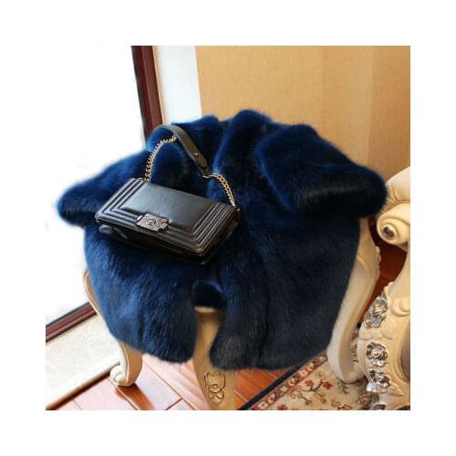 2020 New Style High-end Fashion Women Faux Fur Coat S104
