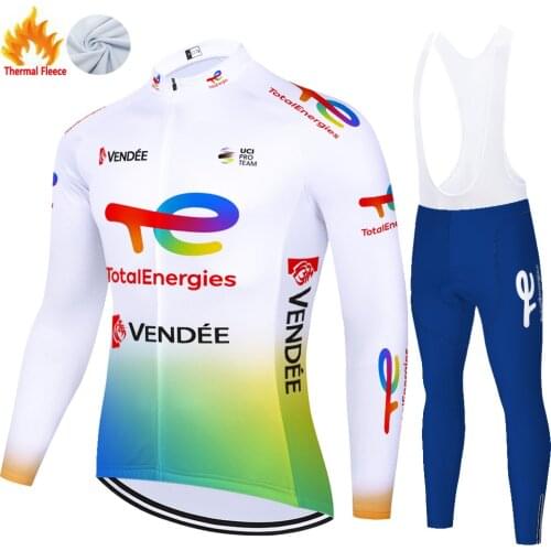 2021 total new energies Winter Thermal Fleece Кюлоты Roupa Ciclismo Cycling Equipment Fietskleding Heren Ropa Ciclismo Hombre