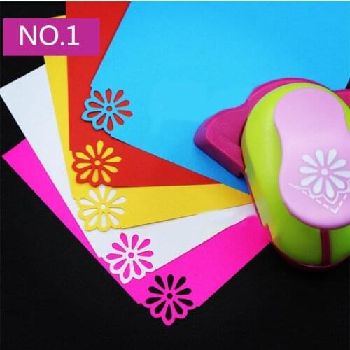 1pc Creative Paper Card Photo DIY Craft Flower Shape Corner Puncher Business Paper Card Cutting Hole Punch Office Stationery