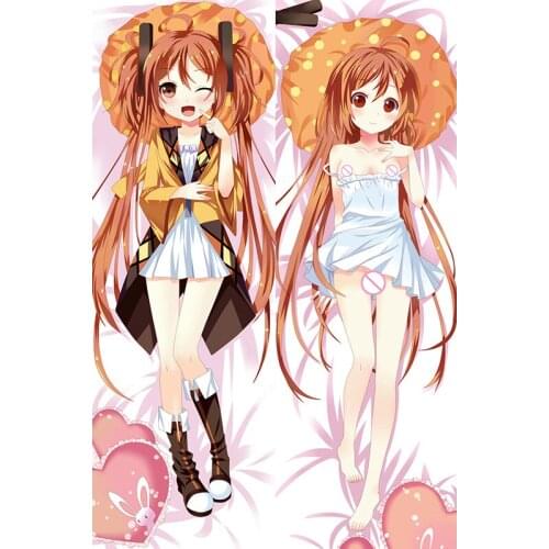 Hot Japanese Anime Hugging Pillow Cover Case Pillowcases Decorative Pillows Double-Sided 2Way 2WT 50x160cm 2Way Black Bullet