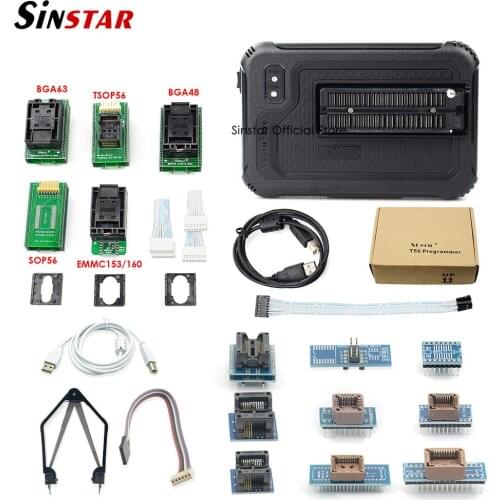 100% original XGecu Super speed T56 Programmer 56 Pin Drivers Support 20000+ ICs for PIC/NAND Flash/EMMC Free shipping