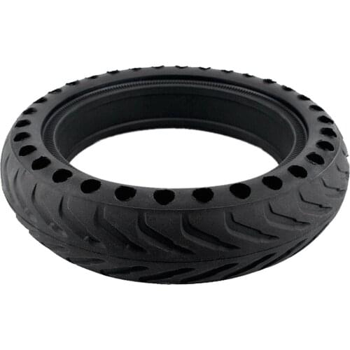 Replacement For Xiaomi M365 Electric Scooter Solid Holes Tire Skateboard Shock Absorber Non-Pneumatic Wheels 8 1/2
