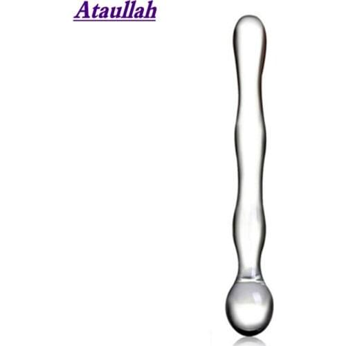 Glass Anal Plug Beads Butt Plug Heat-resistant Glass Dildo Masturbator Adult Sex Toys For Woman Men Prostate Massage Male ST221
