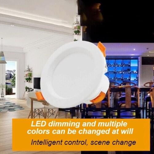 EWeLink WiFi Smart Downlight 12W Color Changing LED Light Bulb Energy Saver Remote Voice Timer Control Support Alexa Google Home