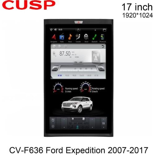 Tesla style vertical Android 9.0 Car GPS for Ford Expedition GPS Car Nagavition Car radio player car multimedia car stereo