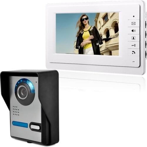 7"Video Door Intercom Indoor Monitor Interphone for Villa Private Home Security Home Security Video Doorphone Doorbell