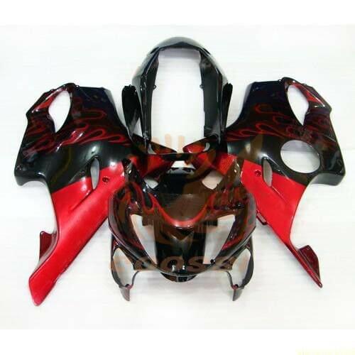 Wotefusi Injection Molding ABS Bodywork Fairing For Honda CBR 600 F4 1999 2000 (HA)