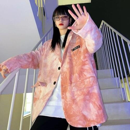 New Spring Autumn Print Blazer Women Full Sleeve Casual Style Patchwork Blazer Coat Fashion Queen Costume