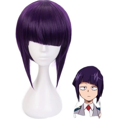 My Boku no Hero Academia Kyoka Jiro wig Cosplay Costume Women Synthetic Hair Halloween Party Role Play wigs + Free wig cap
