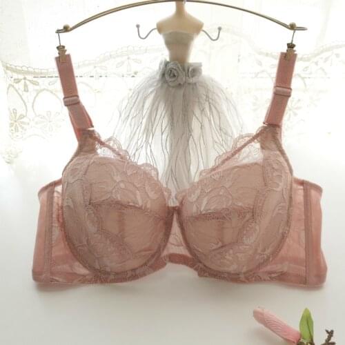 Big Size Lace Bralette Push Up Bra Lingerie Plus Size Sexy Brassiere Underwear B C D E F G H Bh Plus Bras For Women