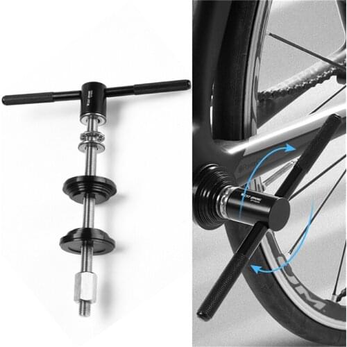 1 Set Bicycle Double Side Plane Thrust Bearing MTB Road Bike Headset / Bottom Bracket BB Install Aluminum Alloy Press-In Tool
