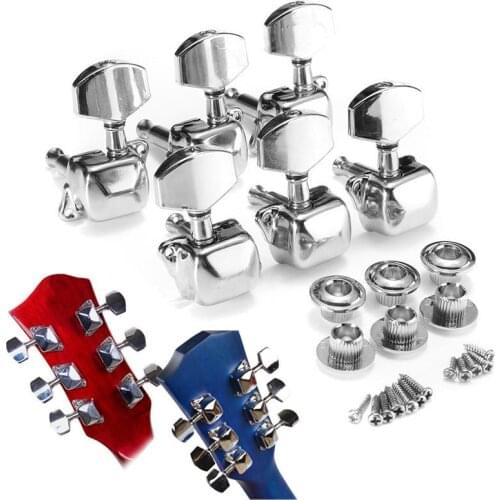 1PCS Semi-Closed 1-3 String Direction Message Guitar Knob Guitar Accessories Acoustic Guitar String Button