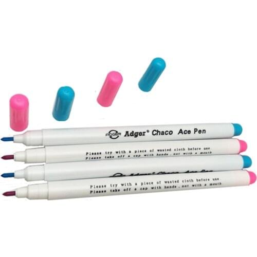 4 pcs Water Erasable Pens Sewing Accessories Soluble Cross Stitch Chalk Tool Pencil Patchwork Needlework AA8271