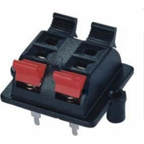 5pcs Connection clip 4pins high quality audio clip quick clip aging test clip WP4-03B square external wiring base