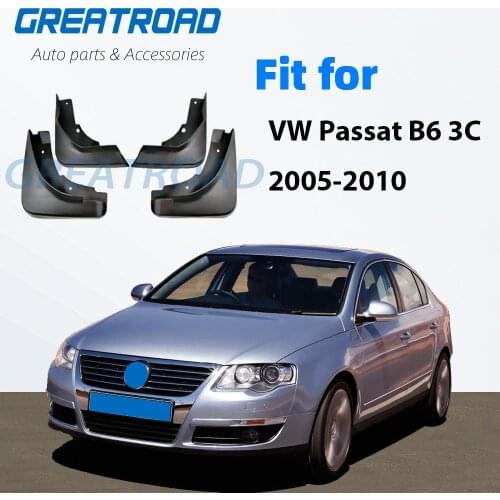 For VW Passat B6 3C 2005-2010 Sedan Mudflaps Splash Guards Mud Flap Mudguards Fender 2006 2007 2008 2009 Set Mud Flaps