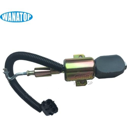 Diesel Stop Solenoid for Construction Machinery Parts 1756ES-12E3UlB1S1, SA-4813-12 1756ES-24E3UlB1S1, SA-4813-24 3928219
