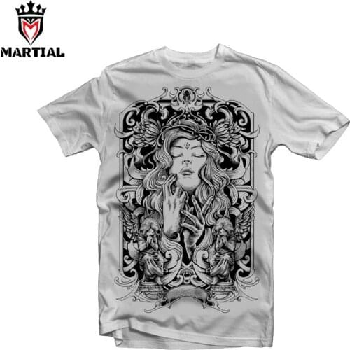 Martial:Virgo design breathable t shirt man gym shirts for outdoor activity