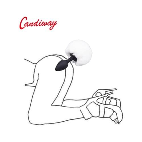 Fantasy rabbit tail anal plug bullet furry masturbation cosplay lesbian Fairy Gspot Stimulation gay butt plug Sex Toys For Women