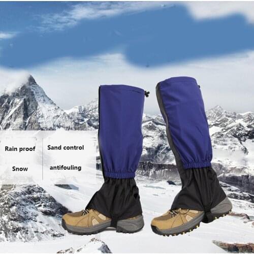 2021 New Leg Gaiter Waterproof Snow Boot Gaiters Anti-Tear Waterproof oxford Leggings Cover Outdoor Fishing Skiing Hiking 36CM