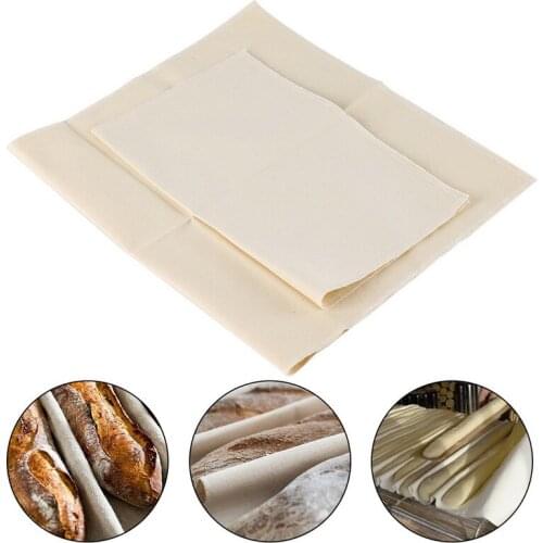 Proofing Cloth Flax Bread Fermented Linen Flax Cloth Dough Bakers Mat kitchen Dough Baking Pastry Tools