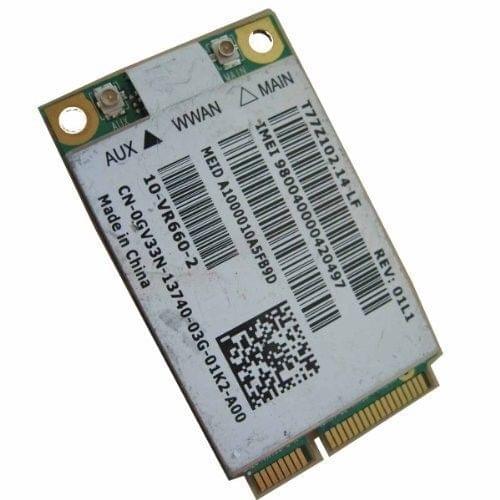 Card for Dell Wireless Dw5620 5620 Gobi 2000 Wwan Gps Card 0GV33N