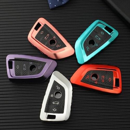 Anti-wear Soft TPU Car Key Case Cover Shell Protector For BMW X5 F15 X6 F16 G30 7 Series G11 X1 F48 F39 Accessories Car Styling