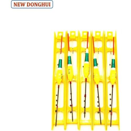 Newdonghui Fishing Float Set 5pcs/10pcsWinder Float Ready-Made Rig Fishing Accessory Tackle 0.8G TP24055