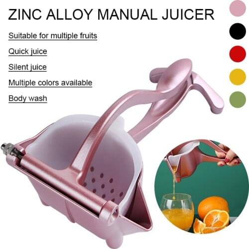Portable Handheld Fruit Juicer Machine Squeezes Juicer Durable Manual Juicer Kitchen Household Fruit Juicer Lemon Clip Kitchen