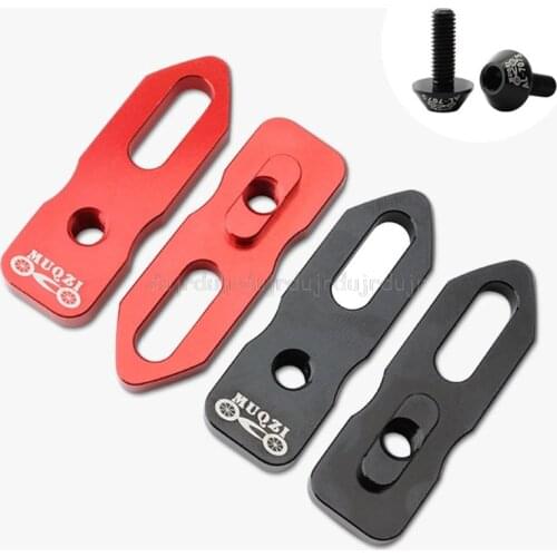 Folding Bicycle V-caliper Extend Adapt Brake Seat Adaptor Drawer Type 406 to 451 Extension Convert Seat Leather Block J17 20