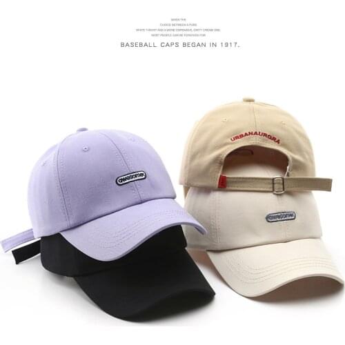 SLECKTON Fashion Baseabll Cap for Women and Men Cotton Soft Top Embroidery Hat 2021 Summer Sun Caps Casual Snapback Hat Unisex