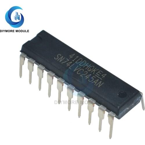 10 PCS/Lot SN74LVC245AN Integrated Circuits Octal Bus Transceiver With 3-State Outputs For Servers / Motor Drivers