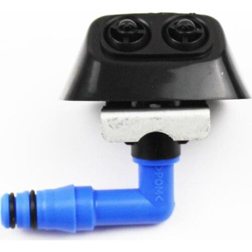 2pcs Front Left Right Headlight Washer Sprayer Nozzle Jet for Saab 93 03-12 12803972, Easy to Install