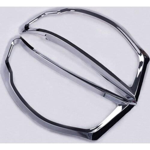 ABS Car Strips Trim fit For 2006- 2014 Mitsubishi L200 Triton Pick Up Accessories abs chrome Headlamp Cover For L200 Triton