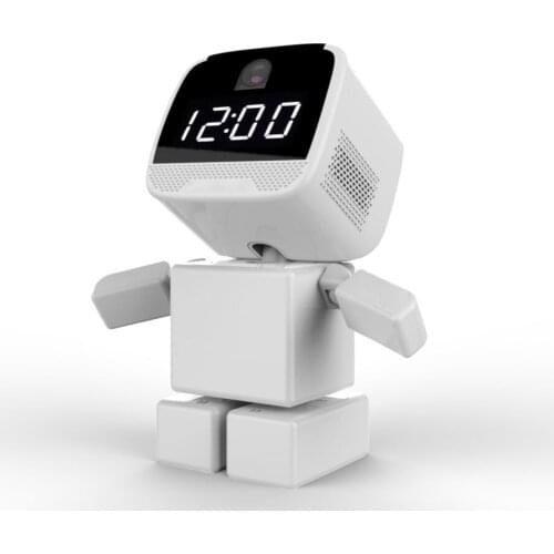 Wireless Robot 960P IP Camera WIFI Clock Network CCTV HD Baby Monitor Remote Control Home Security Night Vision
