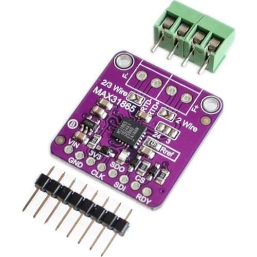 PT100 to PT1000 MAX31865 RTD platinum resistance temperature detector module