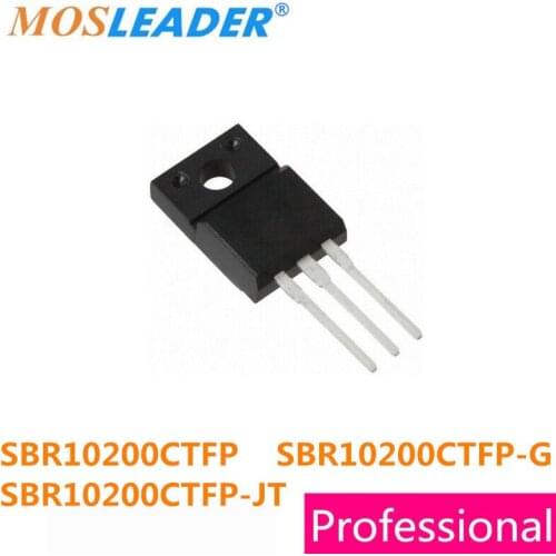 Mosleader 100pcs TO220F SBR10200CTFP SBR10200CTFP-G SBR10200CTFP-JT Chinese High quality