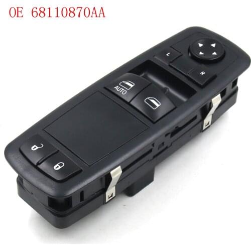 NEW Window Switch Replace for 2012-16 Chrysler Town & Country 2012-19 Dodge Grand OE 68110870AA 68110870AB