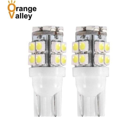 100Pcs T10 W5W 194 501 4 10 20 28 LED 1210 3528 SMD Car Auto Side Wedge Parking Lights Tail Lamp Bulb DC12V