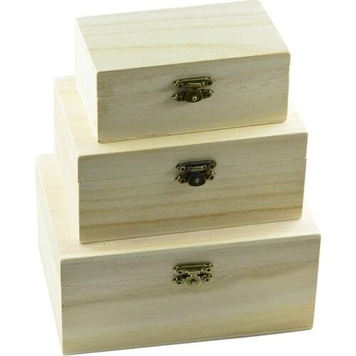 Delicate Wooden Storage Box Case for Jewelry Small Gadget Gift Wood Keepsake Jewelry Packaging for Storage Jewelry Ornaments