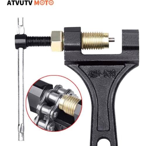 Universal 420-530 Chain Breaker Splitter Cutter Link Tool Chain Breaker Link Splitter Pin Remover For Motorcycle DIRT Bike ATV