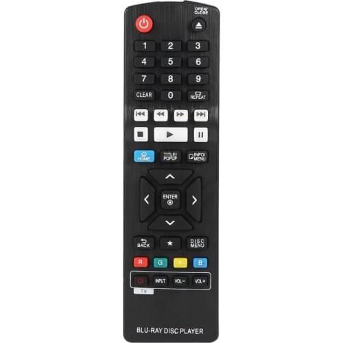 Universal Smart BluRay Disc DVD Player TV Remote Control Replacement for LG AKB73735801 BP330 BP530 BP540 BPM53