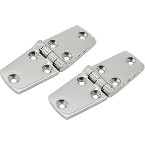 Butt Hinge,Marine Grade 316 Stainless Steel Heavy Duty Hinge for Steamship,Yacht,Ocean-Going Ship,Boat,Cruises,RVS 2Pack38x102mm